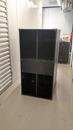 4x SA Type W Bin 18" 2kW Subwoofer Cabinet - incl. corners, Ophalen, Gebruikt, Audio