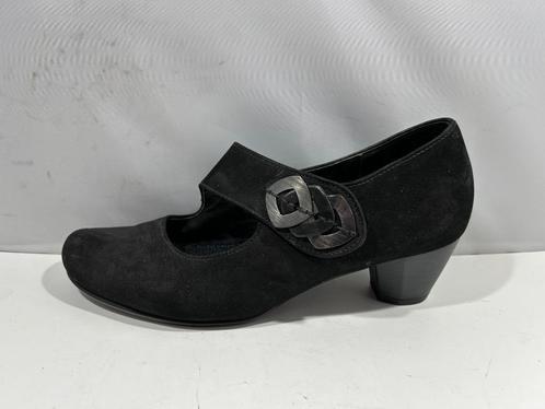 Gabor, maat 39 prachtige zwart suède schoene, Kleding | Dames, Schoenen, Zo goed als nieuw, Schoenen met lage hakken, Zwart, Verzenden