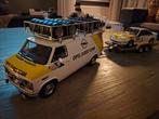 Chevrolet bus met aanhanger en opel manta, Ophalen of Verzenden