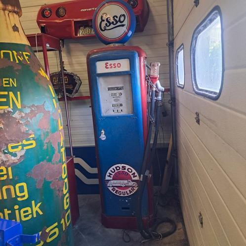 Gilbarco benzinepomp '50 Patina, Verzamelen, Automaten | Overige, Gebruikt, Ophalen