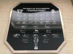 Sportplaquette handtekeningen WK voetbal 1978, Verzamelen, Verzenden, Zo goed als nieuw, Buitenlandse clubs