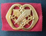 Baretembleem Intendance oogjes direct, Verzamelen, Ophalen of Verzenden, Landmacht, Nederland, Embleem of Badge