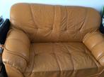 Leren bank, Huis en Inrichting, Ophalen, Gebruikt, 150 tot 200 cm, Tweepersoons