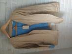 Levi's zomerjas leer, Maat 38/40 (M), Beige, Nieuw, Ophalen of Verzenden
