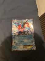 Pokemon kaart Ash-Greninja EX - Grote Kaart, Ophalen of Verzenden, Gebruikt, Losse kaart, Foil