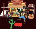 Disneyland Frontier Wild West Speelset Eurodisney shop, Ophalen, Mickey Mouse, Gebruikt, Beeldje of Figuurtje