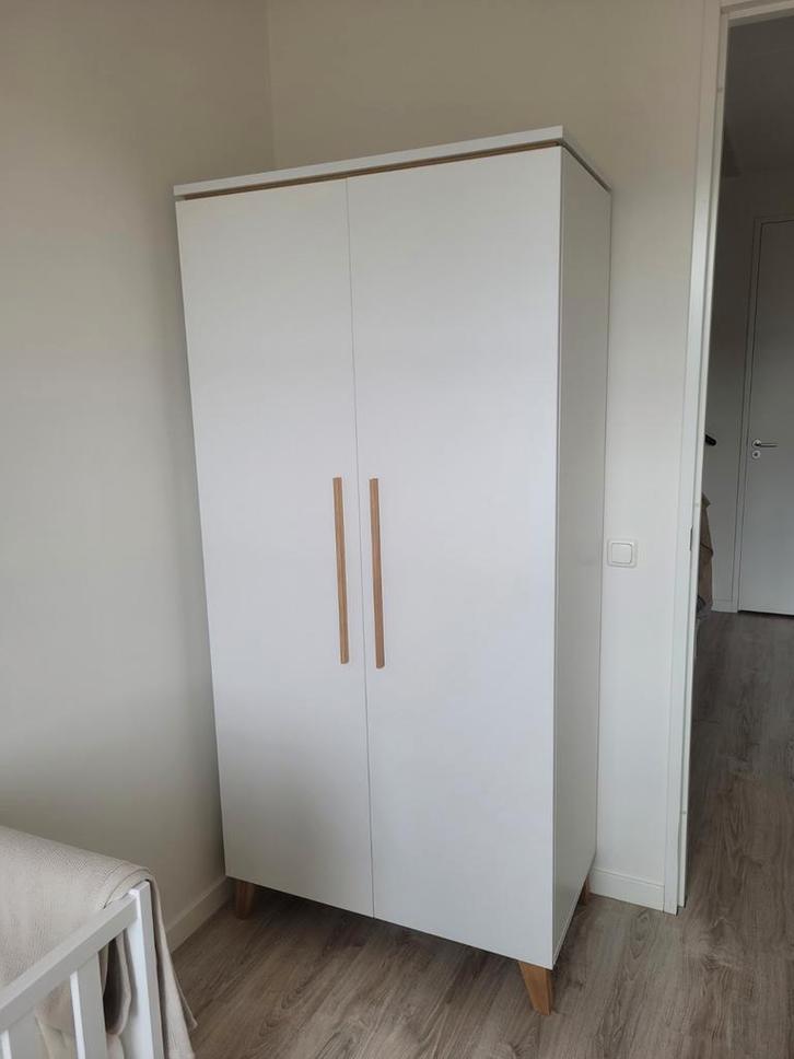 Kast Stanley White, Huis en Inrichting, Kasten | Kledingkasten, Zo goed als nieuw, 200 cm of meer, 50 tot 75 cm, Ophalen
