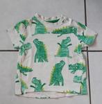 zgan- t shirt maat 68 roomwit met krokidillen, Jongetje of Meisje, Ophalen of Verzenden, Zo goed als nieuw, Hema