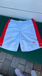 Korte beoek PUMA wit / rood Heren M valt als L, Wit, Ophalen of Verzenden, Gedragen, Algemeen