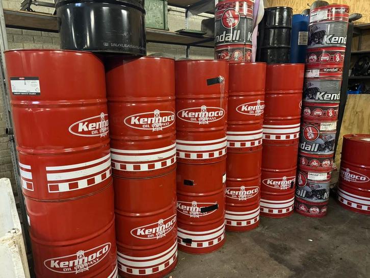 Lege oliedrums, Tuin en Terras, Vuurkorven, Gebruikt, Vuurton, Ophalen