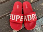 Superdry Slippers Maat 6/7 Rood/Wit, Ophalen of Verzenden, Overige maten, Rood