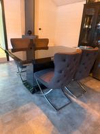 Eettafel set, Huis en Inrichting, Tafels | Eettafels, Ophalen, Gebruikt, 50 tot 100 cm, 150 tot 200 cm