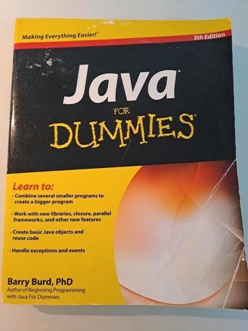 Java For Dummies, 5th Edition beschikbaar voor biedingen