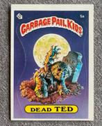 Garbage Pail Kids 1985 | Original Series 1 | Dead Ted #5a CL, Ophalen of Verzenden, Gebruikt, Sticker