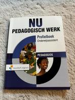 NU Pedagogisch Werk - Pedagogiek Theorieboek, Boeken, Studieboeken en Cursussen, Ophalen of Verzenden, Gamma, Gelezen, MBO