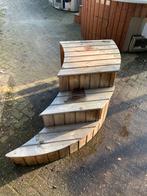 Luxe grote trap voor een ronde hottub of zwembad - thermo, Ophalen, 7921ae, Ladder, Info@fastfair.net