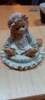 Calico Kittens Beeldje - Priscilla Hillman 1992, Verzamelen, Beelden en Beeldjes, Ophalen of Verzenden, Zo goed als nieuw, Dier