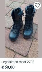 Nieuwe legerkisten maat 42/43, Kleding | Heren, Schoenen, Ophalen of Verzenden, Nieuw, Zwart, Boots