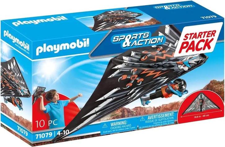 PLAYMOBIL Starterpack Deltavlieger – 71079, Kinderen en Baby's, Speelgoed | Playmobil, Nieuw, Verzenden
