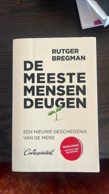 Rutger Bregman - De meeste mensen deugen beschikbaar voor biedingen