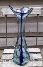 Prachtige vintage grote glazen vaas., Verzamelen, Retro, Ophalen of Verzenden, Huis en Inrichting