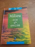 H.J. Beens - Milieu - zin & onzin, Boeken, Ophalen of Verzenden, Zo goed als nieuw, H.J. Beens