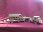 DAF YT 616 Trekker met oplegger Nederlandse leger jaren 60, Ophalen of Verzenden, Landmacht, Nederland, Miniatuur of Beeldje
