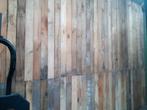 Sloophout Pallethout Balken muur afwerking, Doe-het-zelf en Verbouw, Ophalen of Verzenden, Balk, Zo goed als nieuw, 50 mm of meer