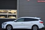 Ford FOCUS AUT / STOELVERWARMING / CARPLAY / BTW en BPM VERR, Auto's, Gebruikt, Euro 6, 4 cilinders, Wit