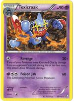 Legendary Treasures,  Toxicroak [rare] 63/113, Verzenden, Nieuw, Losse kaart