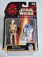 Star Wars EP1 R2-D2 + Bonus Battle Droid, Verzamelen, Star Wars, Ophalen of Verzenden, Nieuw, Actiefiguurtje