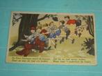 2) Gekleurde ansichtkaart Sprookjes, Verzamelen, Ansichtkaarten | Themakaarten, Verzenden, 1940 tot 1960, Gelopen, Overige thema's