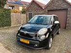 Fiat 500L 0.9 Twinair 2013 Zwart, Auto's, Fiat, Leder en Stof, Zwart, Handgeschakeld, Grijs