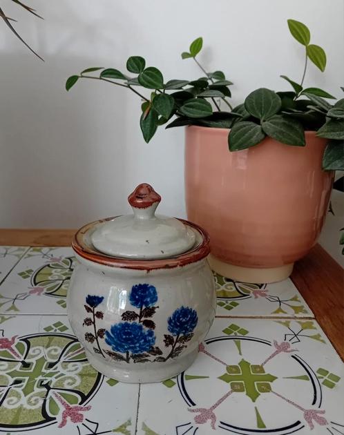 Vintage Potje met Deksel, Antiek en Kunst, Antiek | Keramiek en Aardewerk, Ophalen of Verzenden