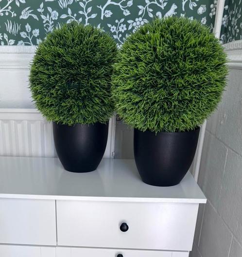 Kunstplanten (Set van 2) / Topiary, Huis en Inrichting, Woonaccessoires | Kunstplanten en Kunstbloemen, Zo goed als nieuw, Binnen