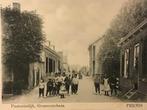 Pernis Pastoriedijk Gemeentehuis met kinderen ca 1920-25, Verzamelen, Ansichtkaarten | Nederland, Ophalen of Verzenden, Voor 1920