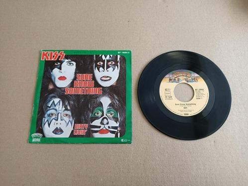 Single: Kiss - Sure Know Something (1979) Germany, Cd's en Dvd's, Vinyl Singles, Gebruikt, Pop, 7 inch, Ophalen