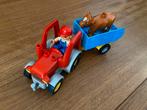 Lego Duplo Tractor met Aanhanger, Boer & Koe, Ophalen of Verzenden, Gebruikt, Complete set, Duplo