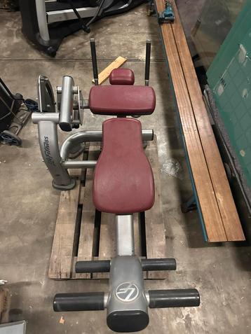 Life fitness - abdominal crunch bench - plate loaded beschikbaar voor biedingen