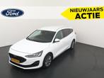 Ford FOCUS Wagon EcoBoost Hybrid 125pk Titanium | Trekhaak |, Auto's, Ford, Gebruikt, Wit, Origineel Nederlands, Handgeschakeld