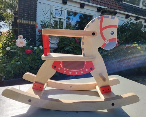 Houten Hobbelpaard - Zo Goed Als Nieuw!, Kinderen en Baby's, Speelgoed | Hobbelfiguren, Zo goed als nieuw, Ophalen