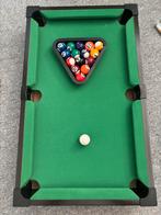 Mini Pooltafel met Accessoires - Compleet!, Sport en Fitness, Biljarten en Poolen, Ophalen of Verzenden, Zo goed als nieuw, Pooltafel
