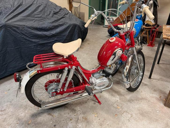 Cyrus Bermuda 1971 – volledig gerestaureerd | UNIEK!!, Fietsen en Brommers, Brommers | Overige merken, Zo goed als nieuw, Maximaal 45 km/u