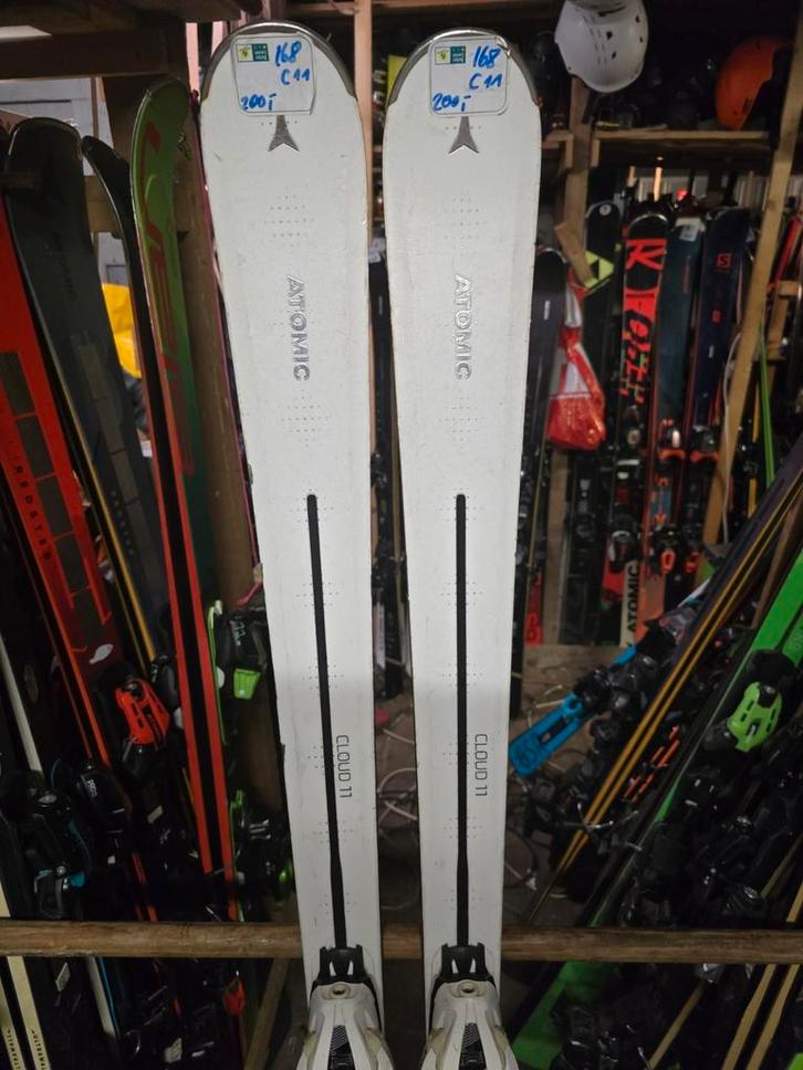 168cm ATOMIC CLOUD C11 dames, Sport en Fitness, Skiën en Langlaufen, Gebruikt, Ski's, Skiën, Atomic, Carve, 160 tot 180 cm, Ophalen of Verzenden
