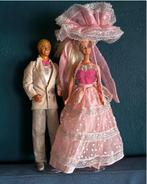 Barbie en ken vintage 1985 Dream glow compleet als set, Ophalen of Verzenden, Gebruikt, Pop
