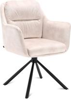 Armstoel Talas stof oyster, Modern design, Overige kleuren, Nieuw, Ophalen of Verzenden