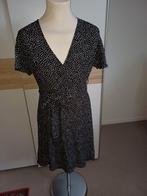 Guts & Gusto Jurkje - Zwart Wit Polkadot - Maat L, Kleding | Dames, Jurken, Guts & Gusto, Zwart, Maat 42/44 (L), Nieuw