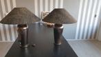 Luxe schermerlampen 1x, Zwart, Rond, Ophalen of Verzenden, Zo goed als nieuw