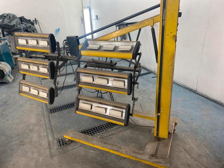 Infrarood droger 2x3 lampen, Auto diversen, Autogereedschap, Gebruikt, Ophalen