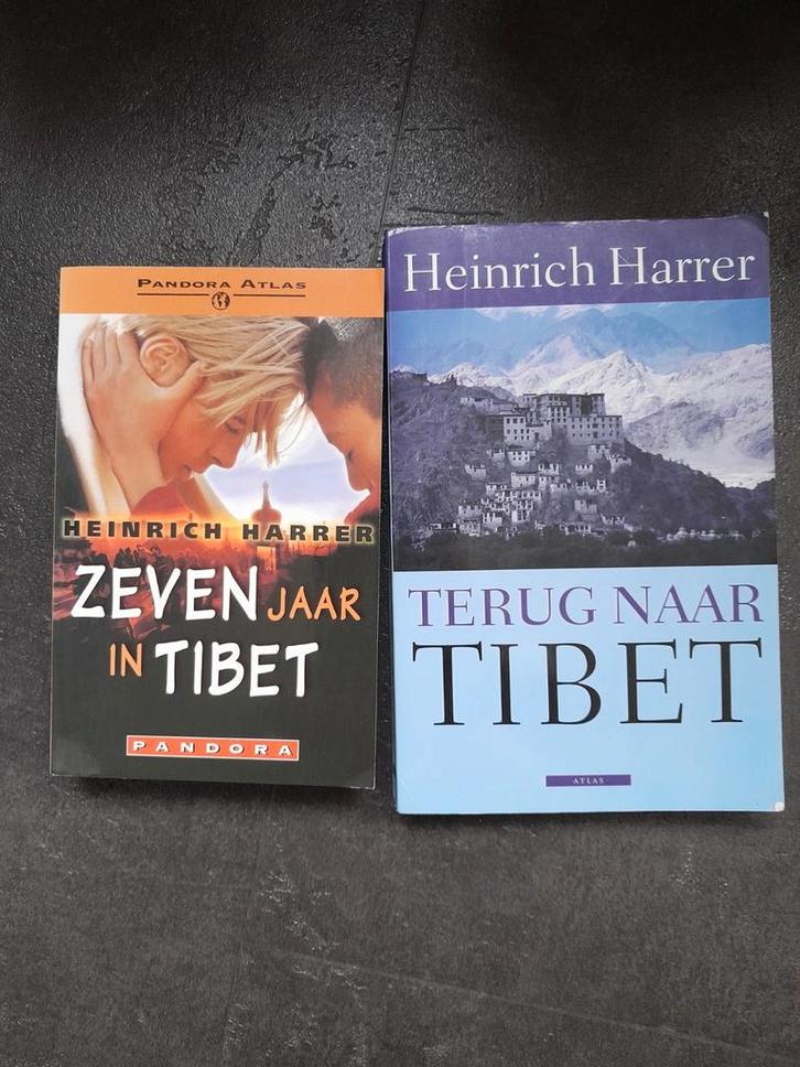 Heinrich Harrer - Tibet boeken, Boeken, Avontuur en Actie, Gelezen, Ophalen of Verzenden